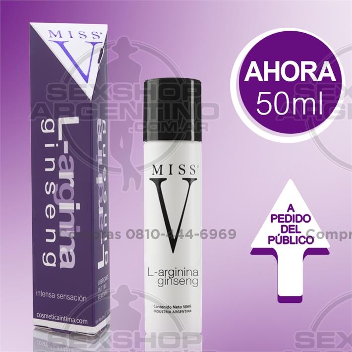Estimuladores, Estimuladores femeninos - Gel lubricante con Facilitador de orgasmos femeninos L-Arginina Ginseng 50 ml